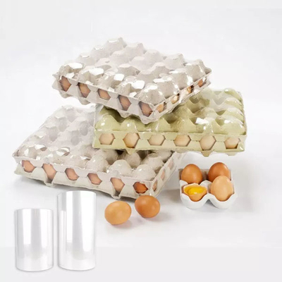 Rolo Shrinkable forte do envoltório do psiquiatra do Polyolefin da folha de Pof para o ovo