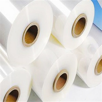 Cinco camadas 30 de POF do Polyolefin da película de plástico 52cm mícrons de filme da largura para a bandeja de cozimento
