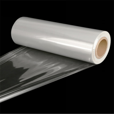 A página central POF do calibre do espaço livre 75 aquece a película de plástico térmica do Polyolefin do rolo de filme Shrinkable para o envolvimento de psiquiatra