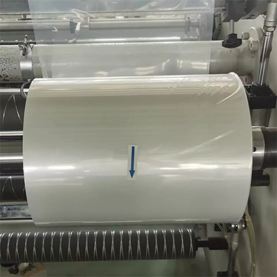 O filme de psiquiatra do calor de Pof da extrusão de cinco Co da camada 12 mícrons encolhe o envoltório Rolls plástico